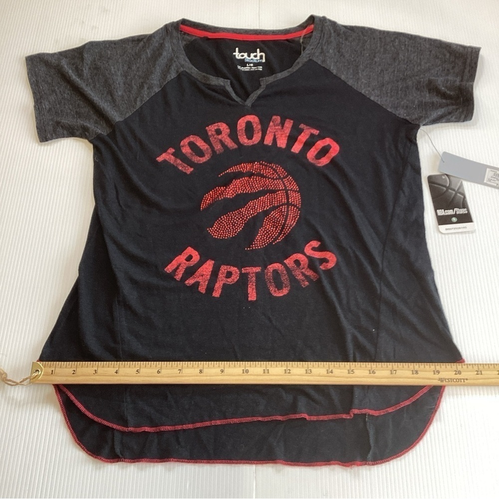 Toronto Raptors Women's Size Large Shirt Touch Stadium NWT - Picture 6 of 8